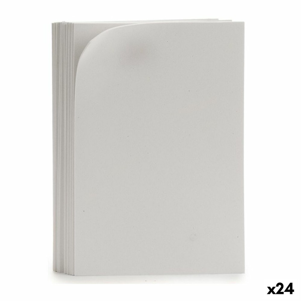 Moosgummi Pincello Weiß 30 x 2 x 20 cm (24 Stück)