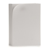 Moosgummi Pincello Weiß 30 x 2 x 20 cm (24 Stück)