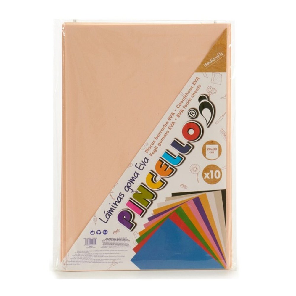 Moosgummi Pincello Fleisch 30 x 2 x 20 cm (24 Stück)