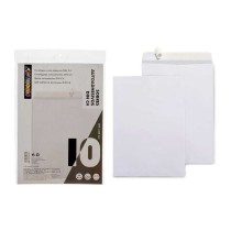 Enveloppes Pincello Blanc Papier 23 x 1 x 32,5 cm 229 x 324 mm 10 Pièces (48 Unités)