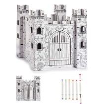 Travaux Manuel en papier Pincello Château (4 Unités)