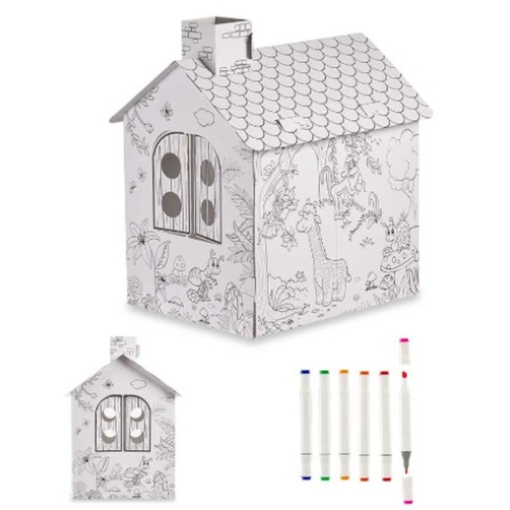 Satz mit Papierhandarbeiten Pincello Haus (4 Stück)