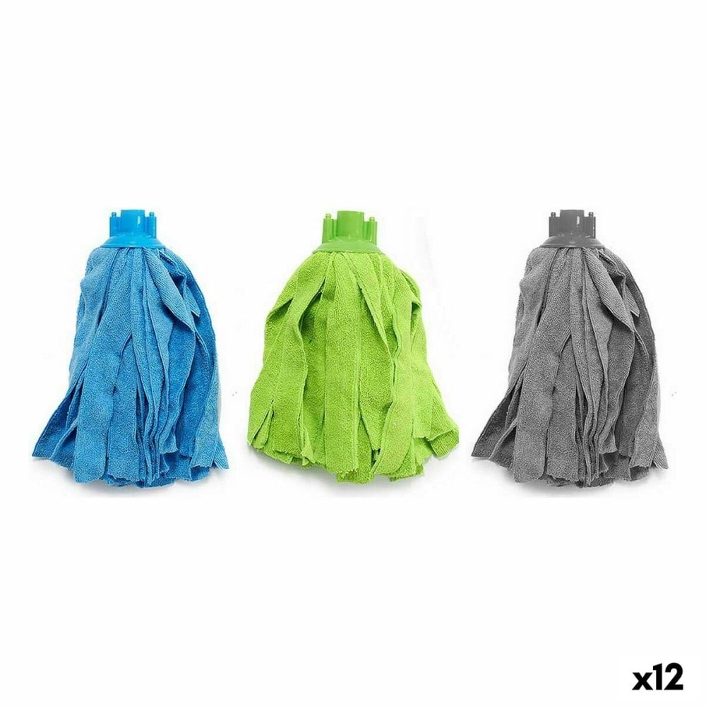 Serpillière Microfibre 9 x 30 x 9 cm (12 Unités)