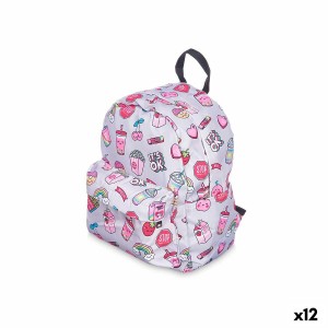 Cartable Pincello Multicouleur 28 x 12 x 22 cm 22 x 28 x 12 cm Arc-en-ciel (12 Unités)