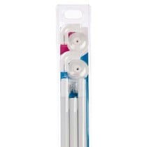 Shower rail Berilo White Aluminium 90 x 90 cm 113 x 2,5 x 7,5 cm Shower Curtain (18 Units)