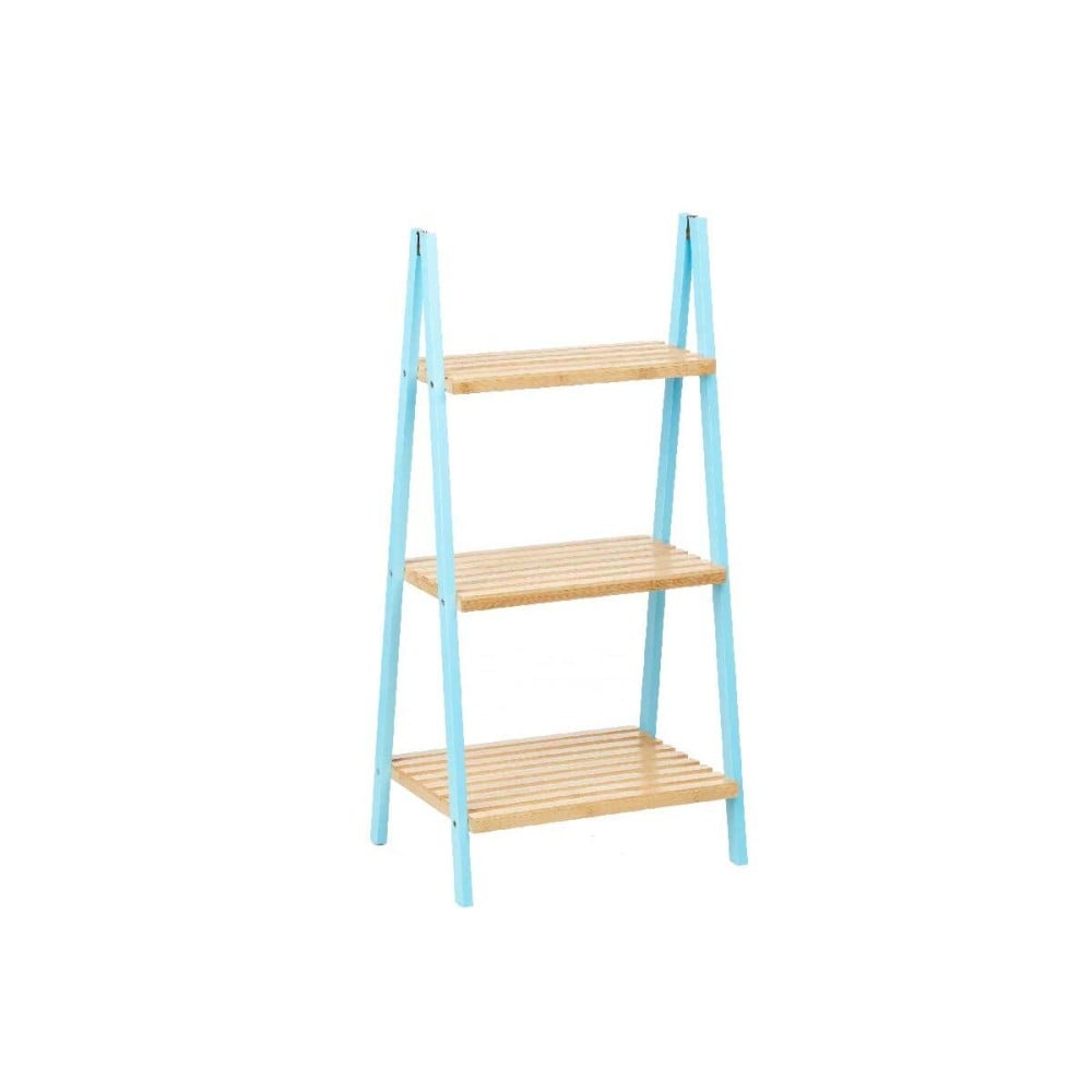 Etagère de salle de bains Berilo Bleu Naturel 40,3 x 81,5 x 30 cm