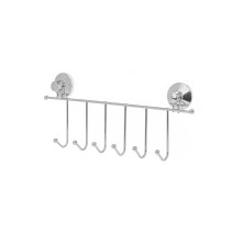 Jackenaufhänger für Türen Berilo Metall Stahl ABS 39 x 16 x 4,5 cm (12 Stück)