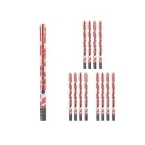 Confetti cannon Red Paper Cardboard Plastic 5 x 79 x 5 cm (12 Units)