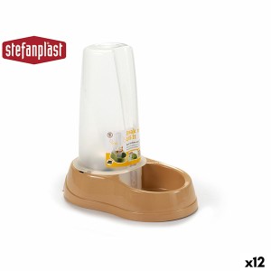 Mangeoir pour animaux Stefanplast Beige Plastique 650 ml 12 x 19,5 x 19 cm (12 Unités)
