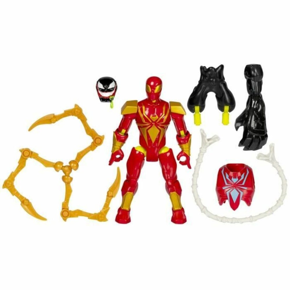 Figur mit Gelenken Hasbro MixMashers Iron Spider Deluxe