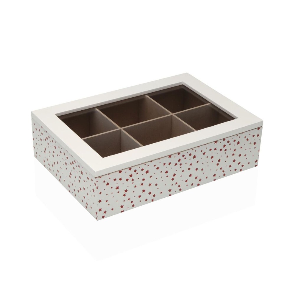 Boîte pour infusions Versa STELLA Bois 17 x 7 x 24 cm