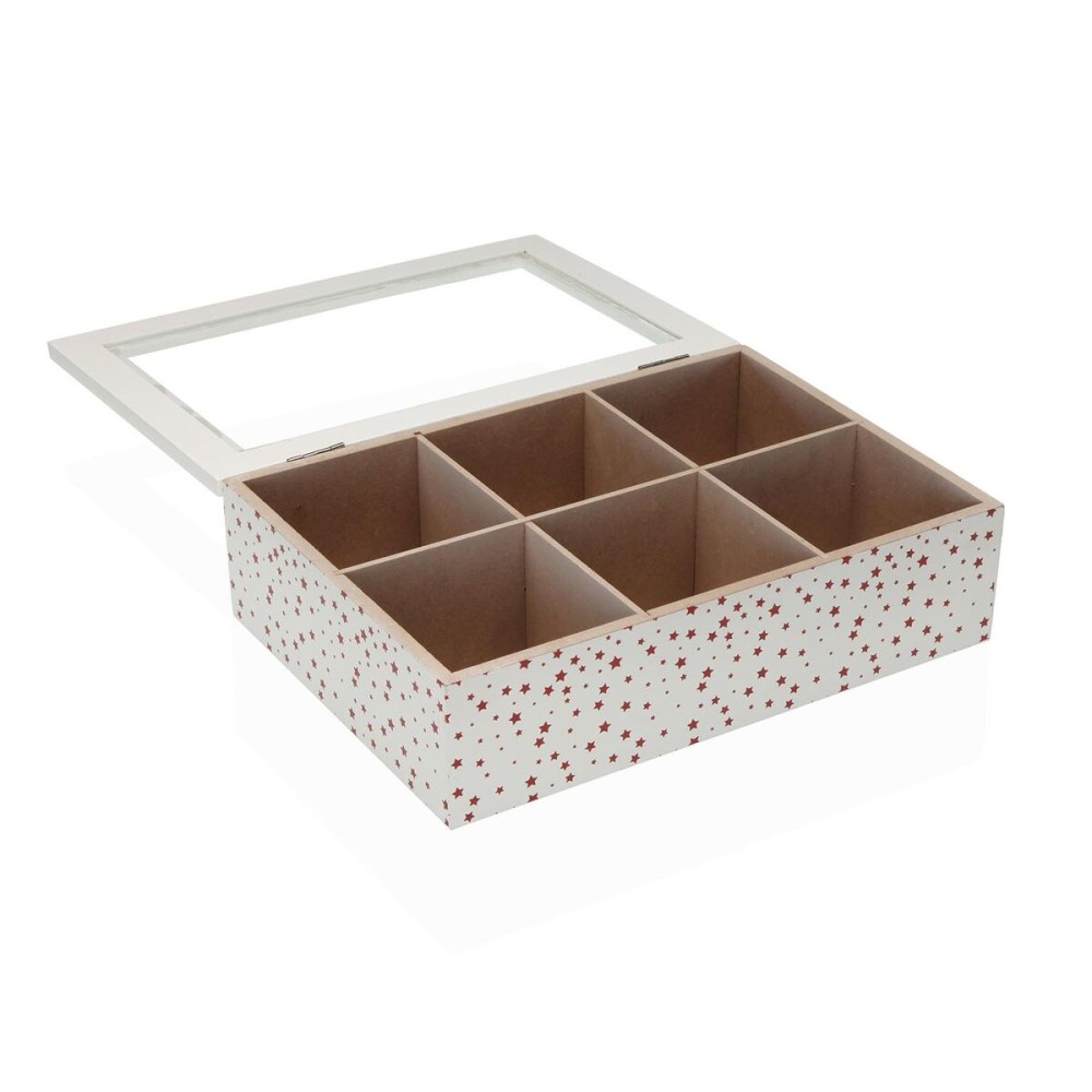 Boîte pour infusions Versa STELLA Bois 17 x 7 x 24 cm
