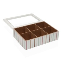 Boîte pour infusions Versa FLINT Bois 17 x 7 x 24 cm