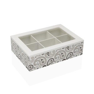 Boîte pour infusions Versa GLOBB Bois 17 x 7 x 24 cm