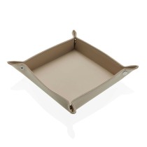 Ablageschale Versa Beige 18 x 3,6 x 18 cm