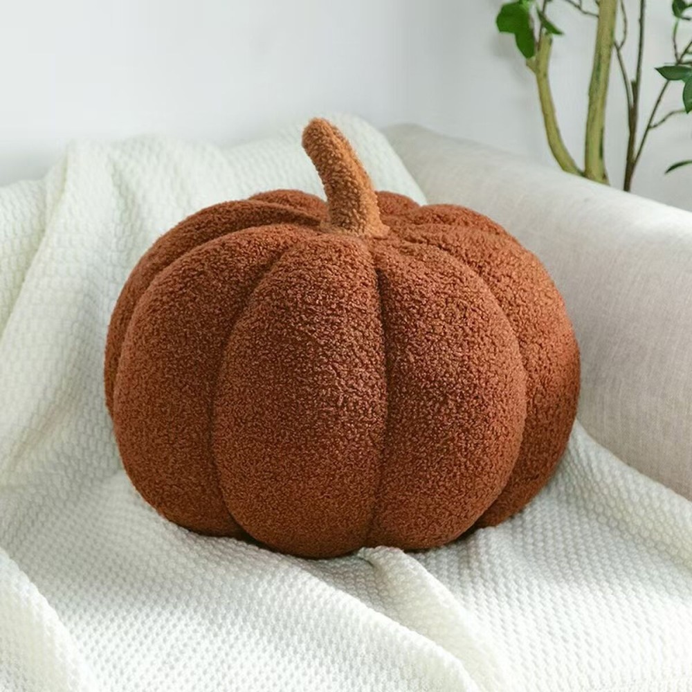 Cushion Versa Brown Pumpkin 28 x 14 x 28 cm