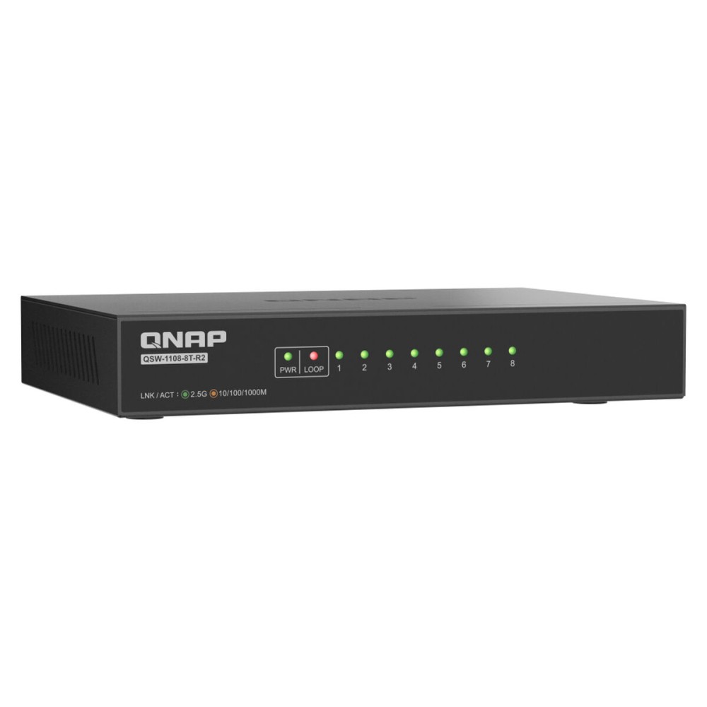 Câble USB Qnap QSW-1108-8T-R2 Noir