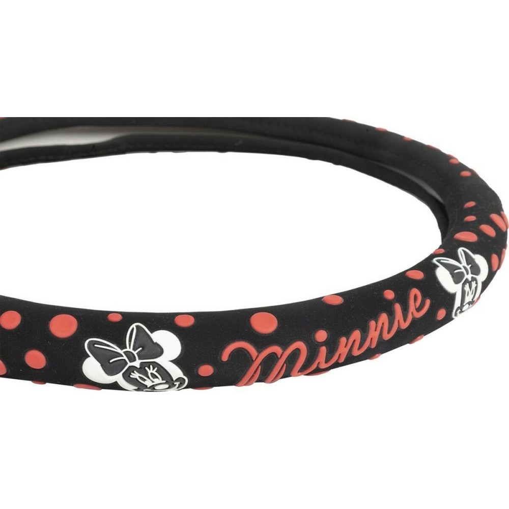 Housse pour volant Minnie Mouse CZ10819 Ø 37-39 cm Noir