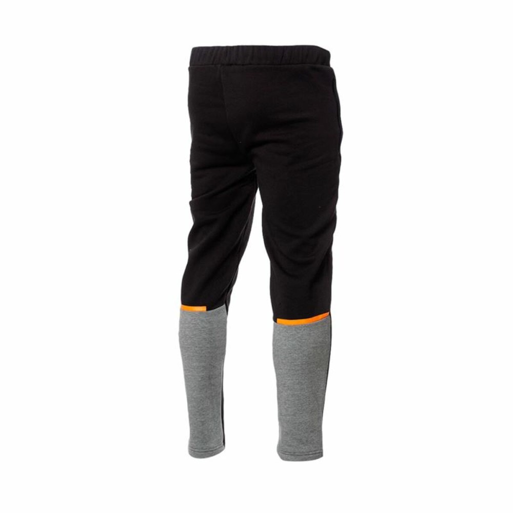 Children's Tracksuit Bottoms Puma Valencia CF Black Unisex