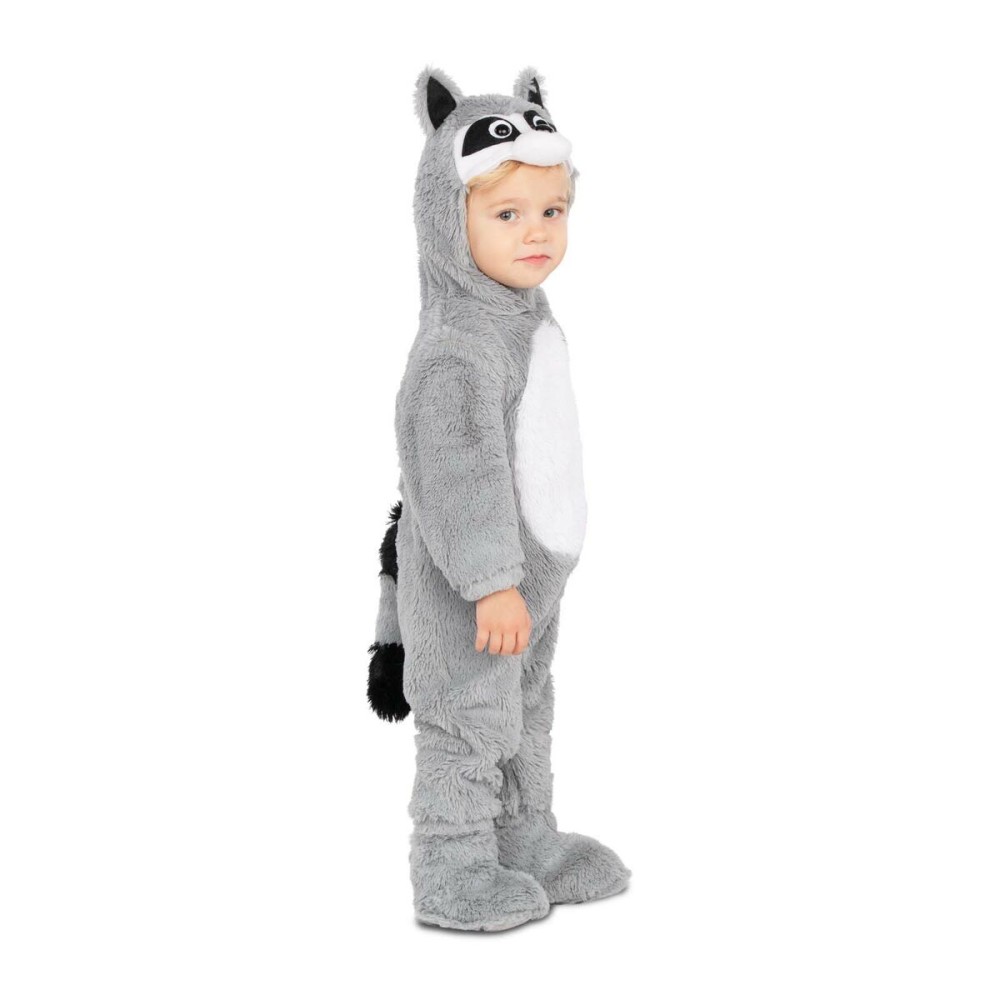 Costume for Babies My Other Me Racoon Grey (3 Pieces)