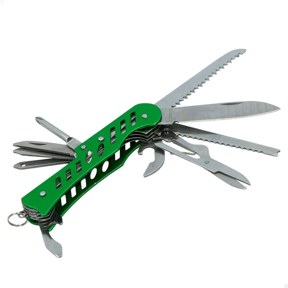 Multifunktionsmesser Aktive grün Camping 2,5 x 9 x 1,2 cm (24 Stück)