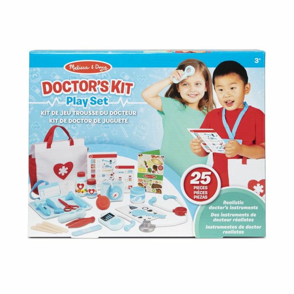 Coffret Médical avec Accessoires en jouet Melissa & Doug 25 Pièces