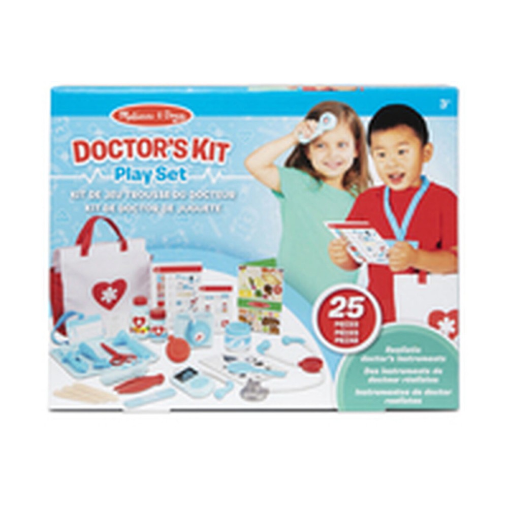 Coffret Médical avec Accessoires en jouet Melissa & Doug 25 Pièces