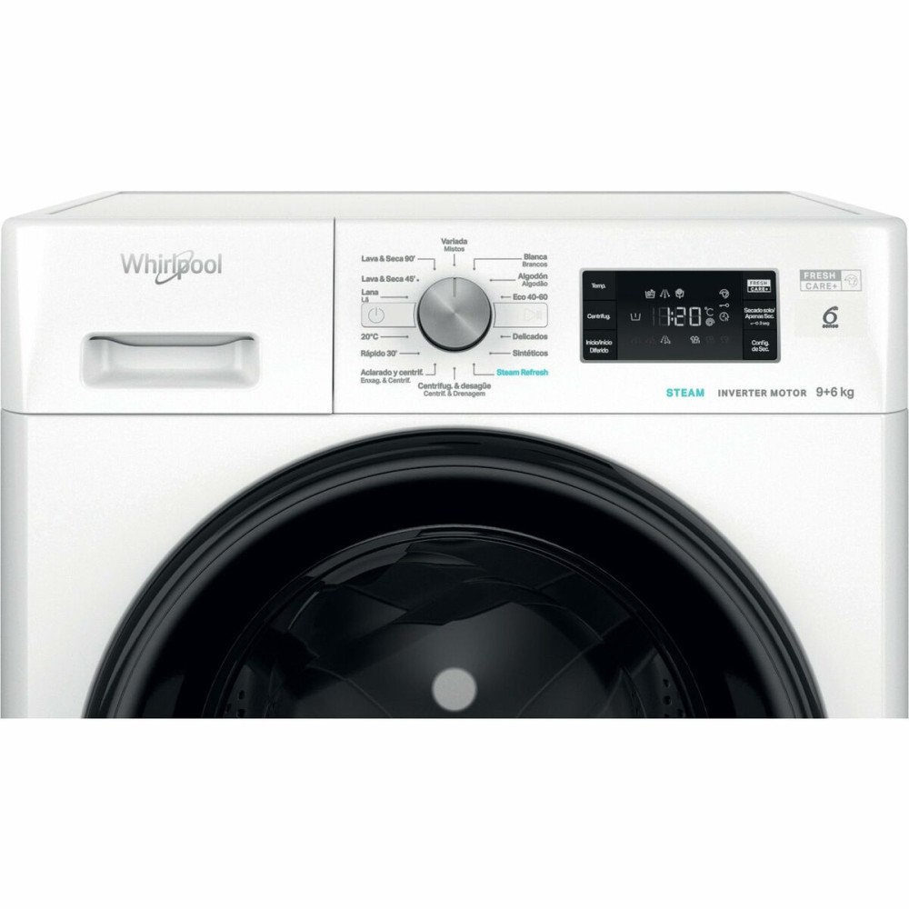 Waschmaschine / Trockner Whirlpool Corporation FFWDB964489BVSP 1400 rpm 9 kg 6 Kg