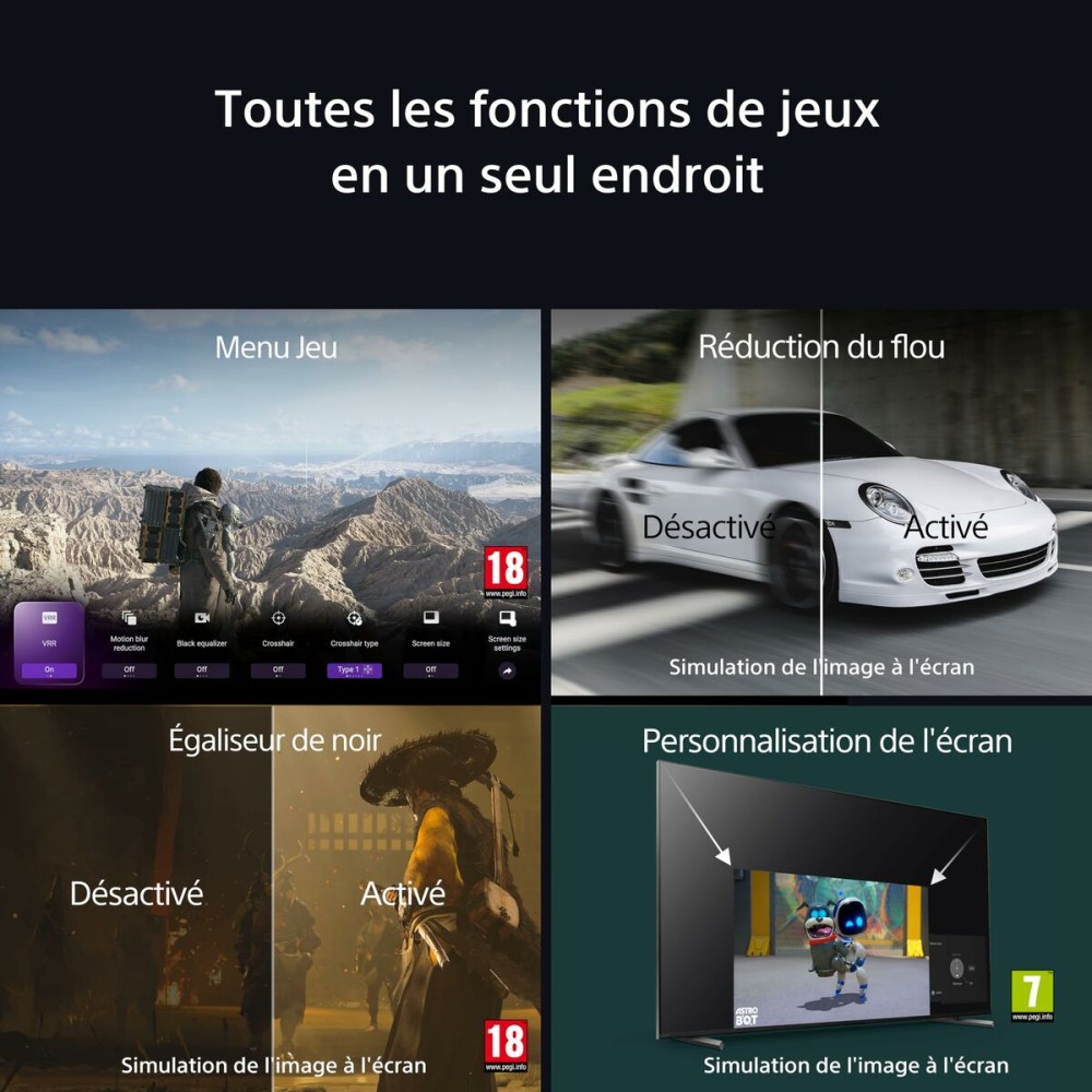 TV intelligente Sony X75XR55B 75