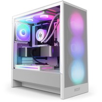 ATX Semi-tower Box NZXT H5 FLOW White