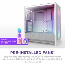 ATX Semi-tower Box NZXT H5 FLOW White