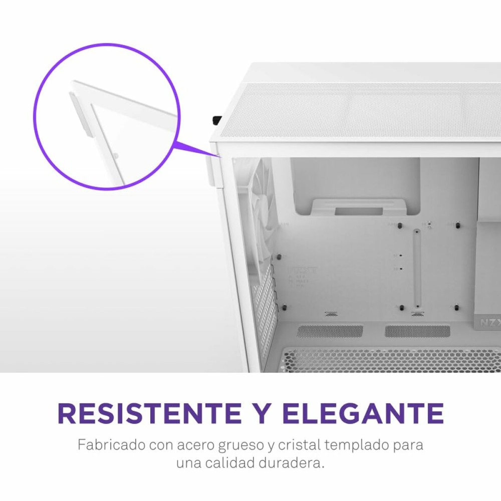 ATX Semi-tower Box NZXT H5 FLOW White