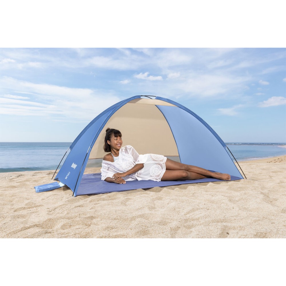 Bestway Tente Polyester Fibre de Verre UPF 80+ 200x120x95 cm Camping et Plage 68105