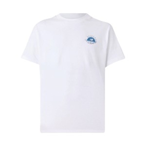 T-shirt à manches courtes homme New Balance LOB BOT SS MT51923 WT Blanc