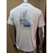 T-shirt à manches courtes homme New Balance LOB BOT SS MT51923 WT Blanc