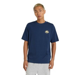T-shirt à manches courtes homme New Balance LOB BOT SS MT51923 NNY Blue marine
