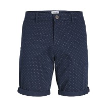 Herren Shorts Jack & Jones JPSTBOWIE SHORTS SA PRINTED MID SN 12230336 Marineblau