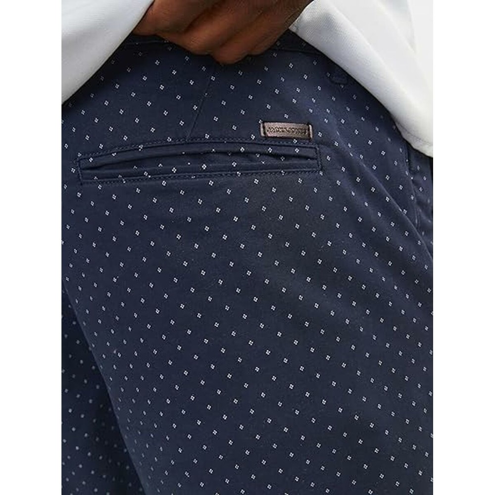 Herren Shorts Jack & Jones JPSTBOWIE SHORTS SA PRINTED MID SN 12230336 Marineblau