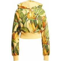 Sweat à capuche femme Adidas FARM HOODIE JD6282 Jaune
