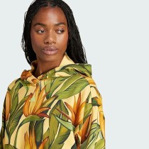 Sweat à capuche femme Adidas FARM HOODIE JD6282 Jaune