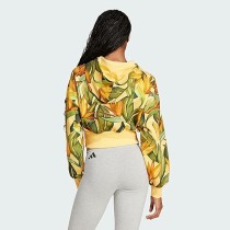 Sweat à capuche femme Adidas FARM HOODIE JD6282 Jaune