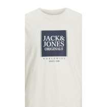 Herren Kurzarm-T-Shirt Jack & Jones Lafayette Box Beige