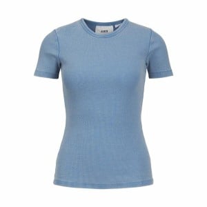 T-shirt à manches courtes femme Jack & Jones Jxfrankie Wash Ss Bleu