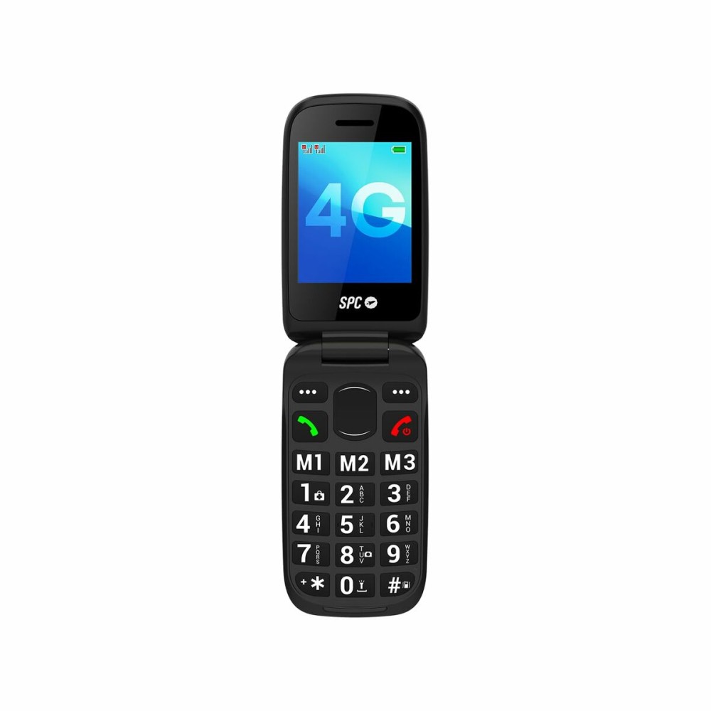 Mobile telephone for older adults SPC 2337N Black 128 GB 2,8"