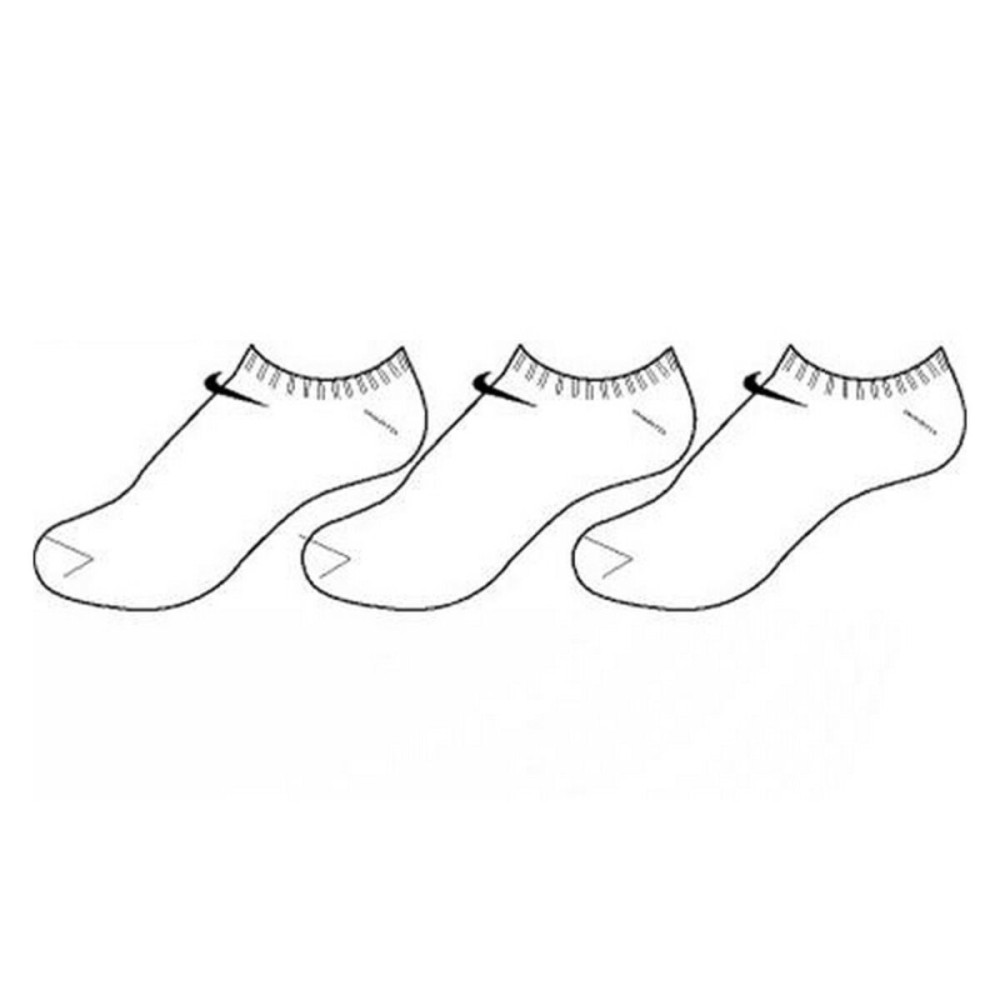 Chaussettes Nike 3PPK No Show Homme (3 Paires)