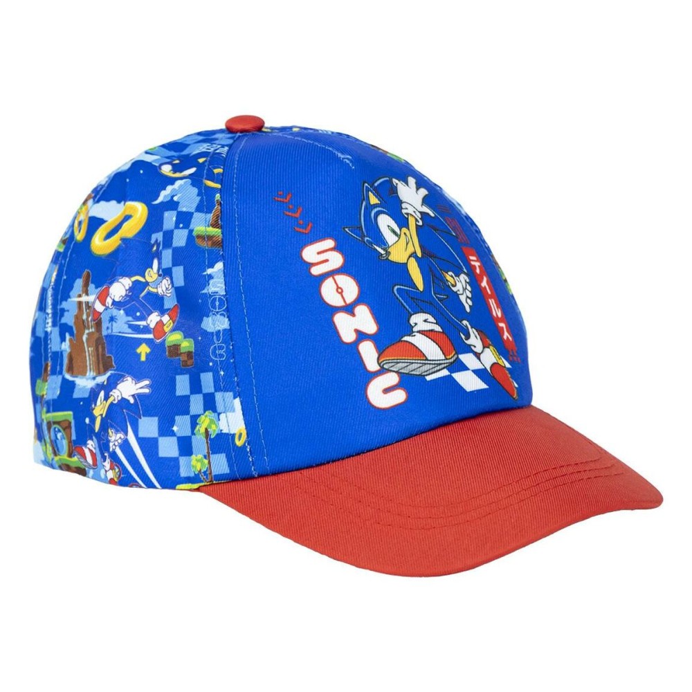 Casquette enfant Sonic Bleu (55 cm)