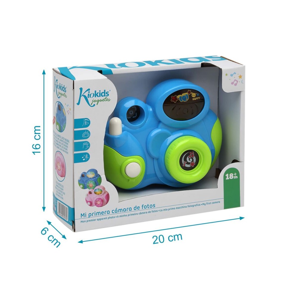 Stirnband Blau