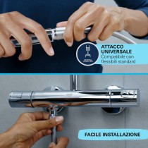 Shower Rose Grohe Metal