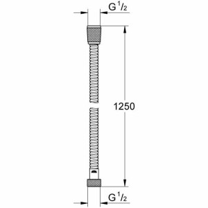 Shower Rose Grohe Metal