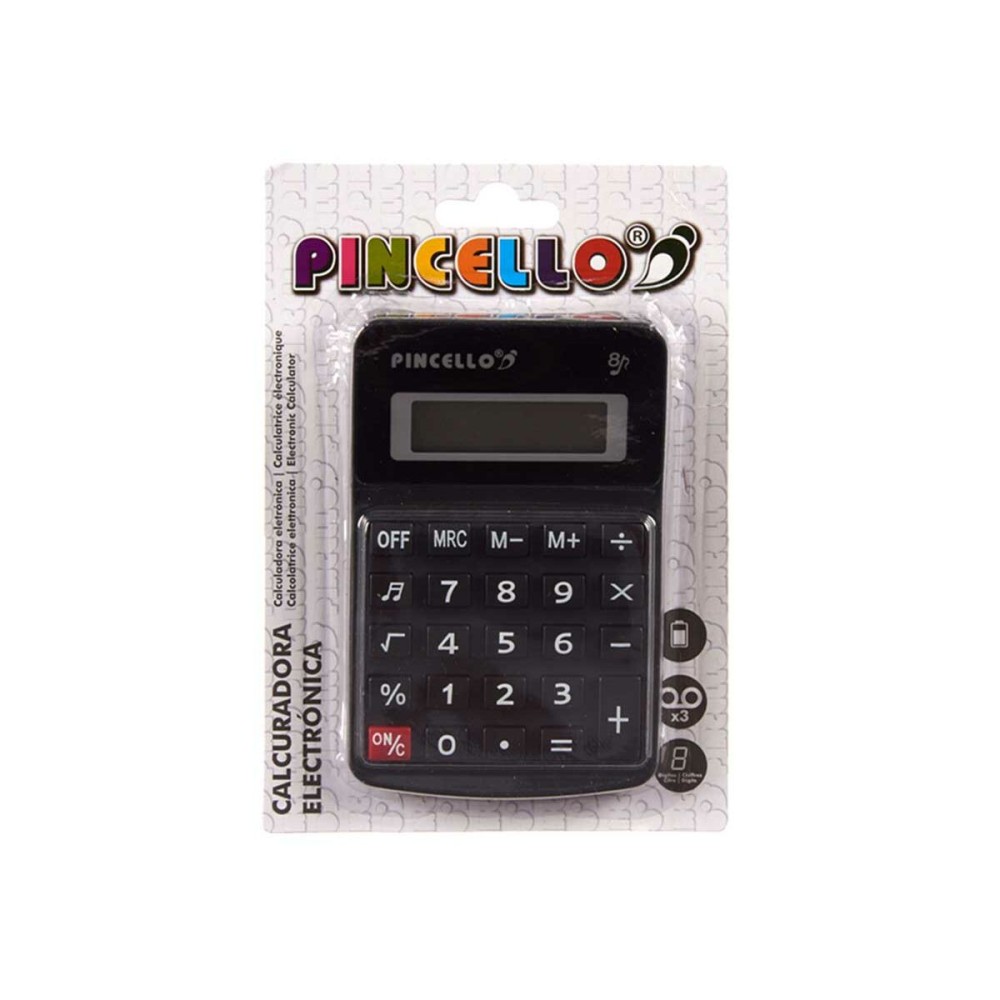 Calculatrice Plastique Solaire Petit (36 Unités)